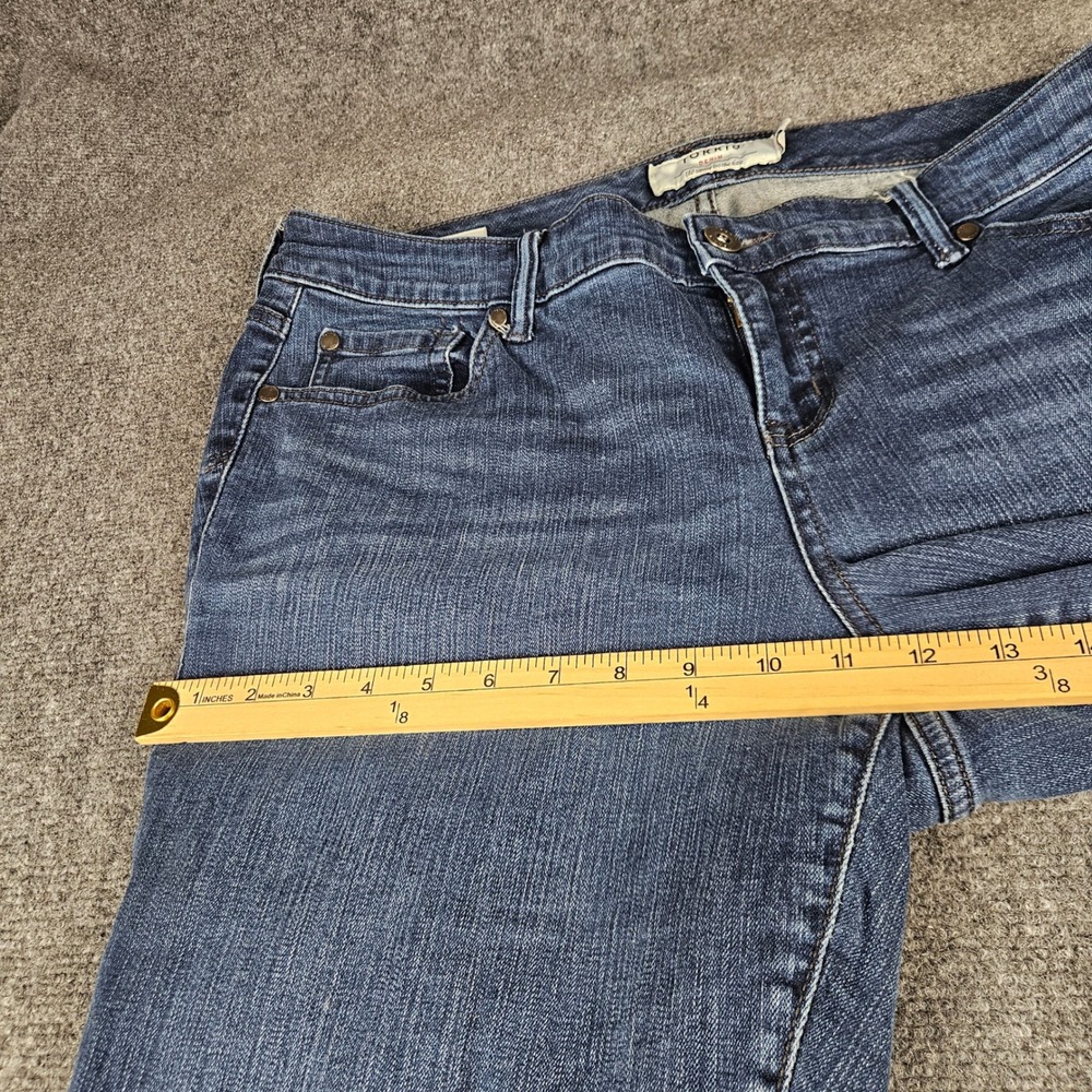 Torrid Boyfriend Jeans Womens 16R Medium Wash Denim Stretch Relaxed Fit 16R - Picture 3 of 12